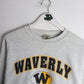 Vintage Waverly College Sweatshirt Mens Large Grey from propervintagecanada