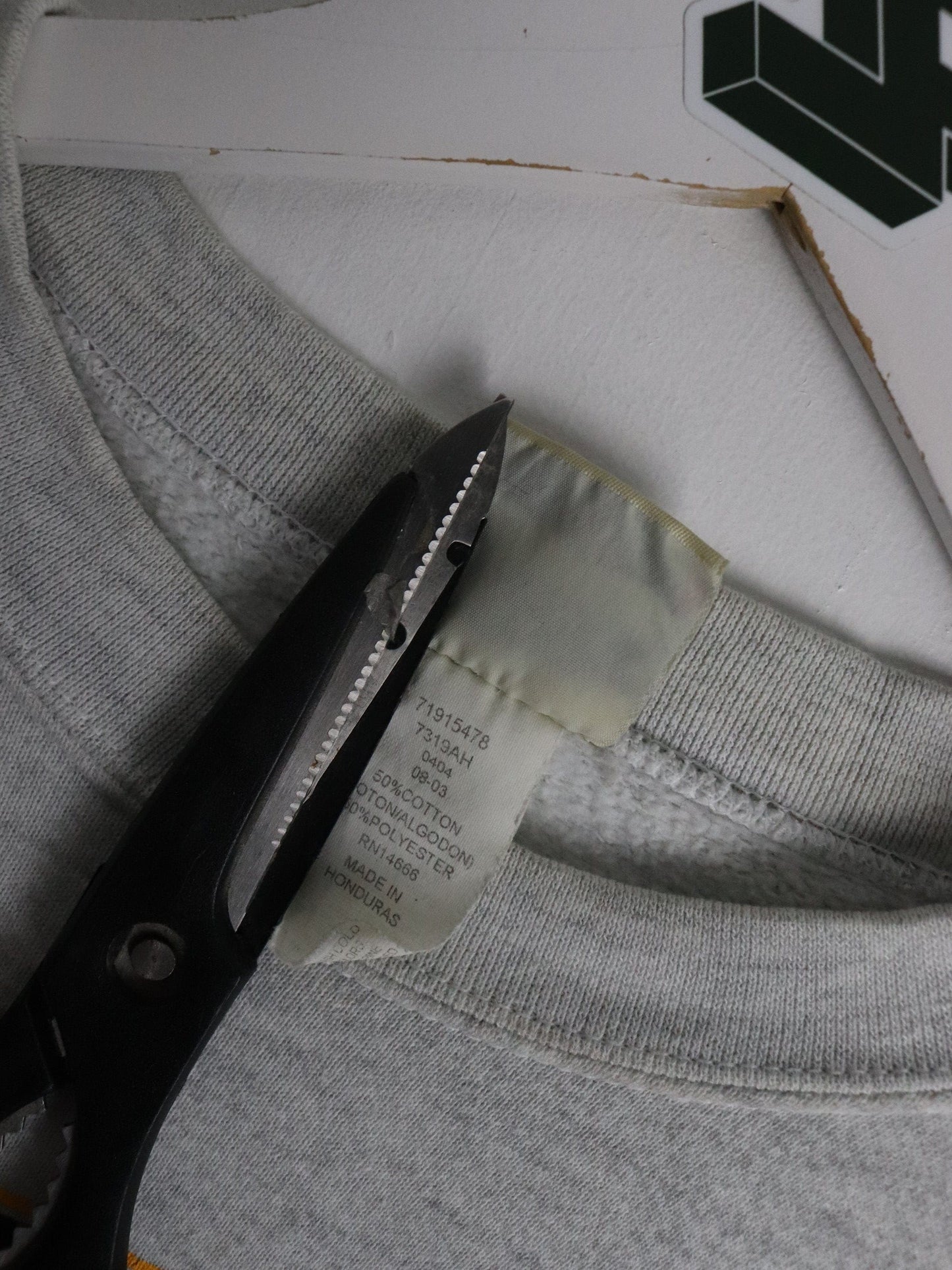 Vintage Waverly College Sweatshirt Mens Large Grey from propervintagecanada