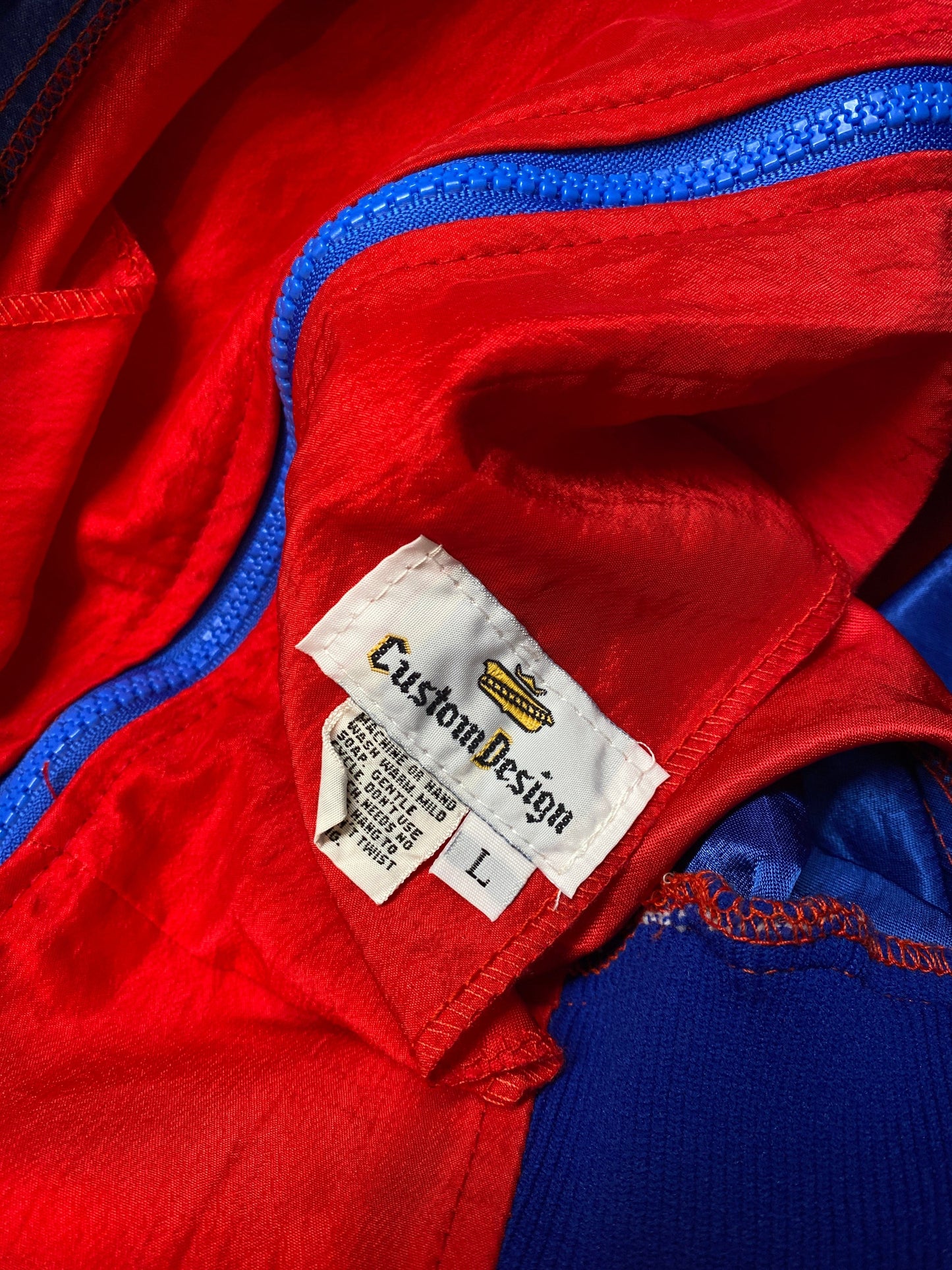 Vintage West Branch Warriors Wrestling Jacket Mens Large Red from propervintagecanada