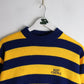 Vintage West Virginia Mountaineers Sweater Mens Large Blue Knit