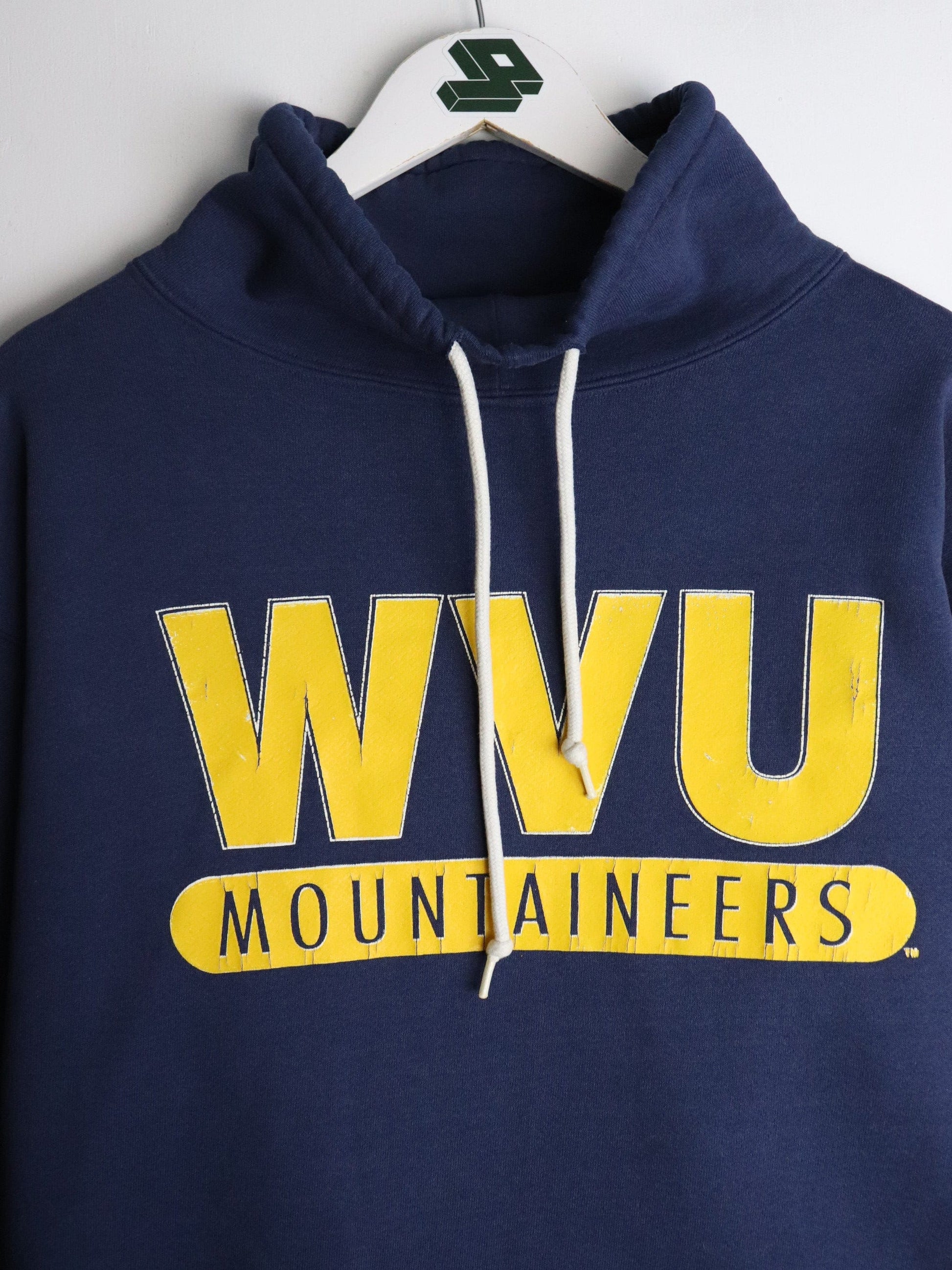 Vintage West Virginia Mountaineers Sweatshirt Mens XL Blue College