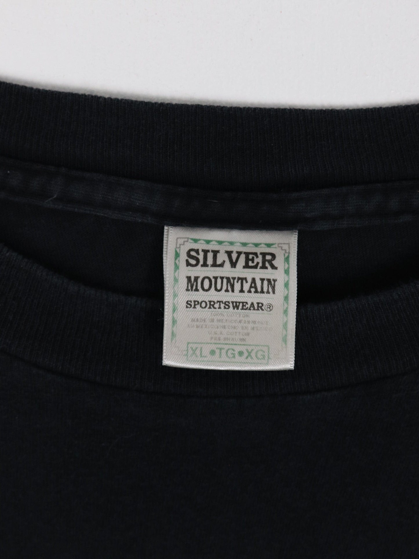 Vintage Which Way Is Over The Hill T Shirt Mens XL Black Funny 90s