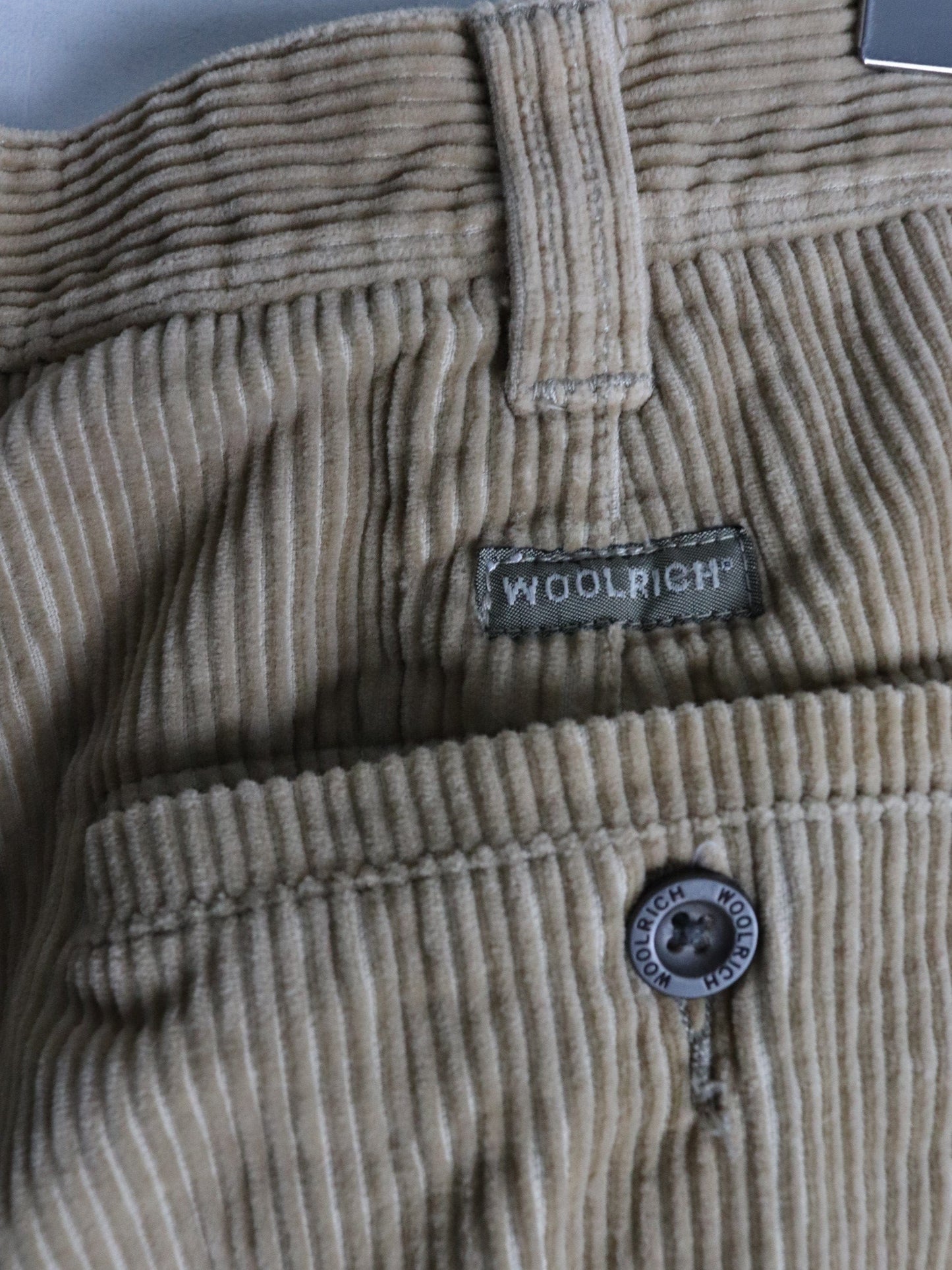Vintage Woolrich Pants Fits Mens 36 x 31 Brown Corduroy from propervintagecanada
