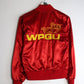 Vintage WPGU 107fm Jacket Womens Small Red Satin from propervintagecanada