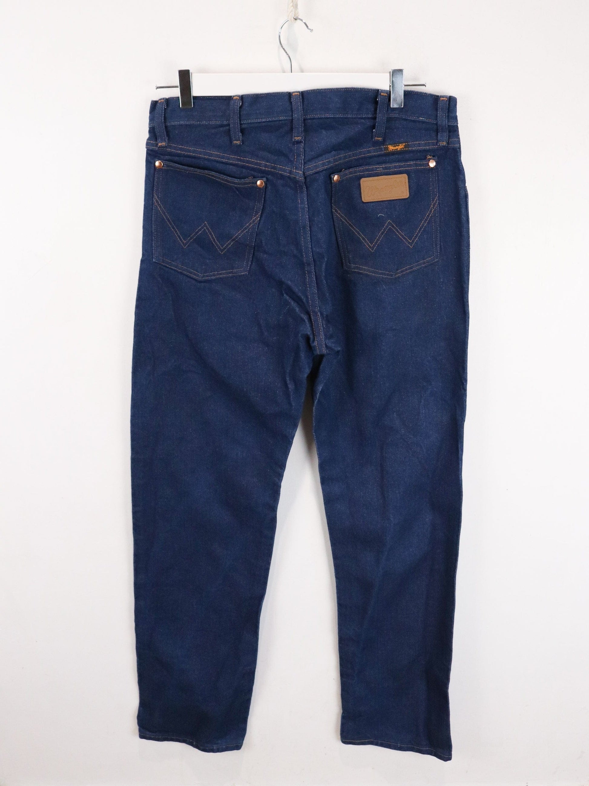 Vintage Wrangler Denim Jeans Mens 32 x 33 Blue from propervintagecanada