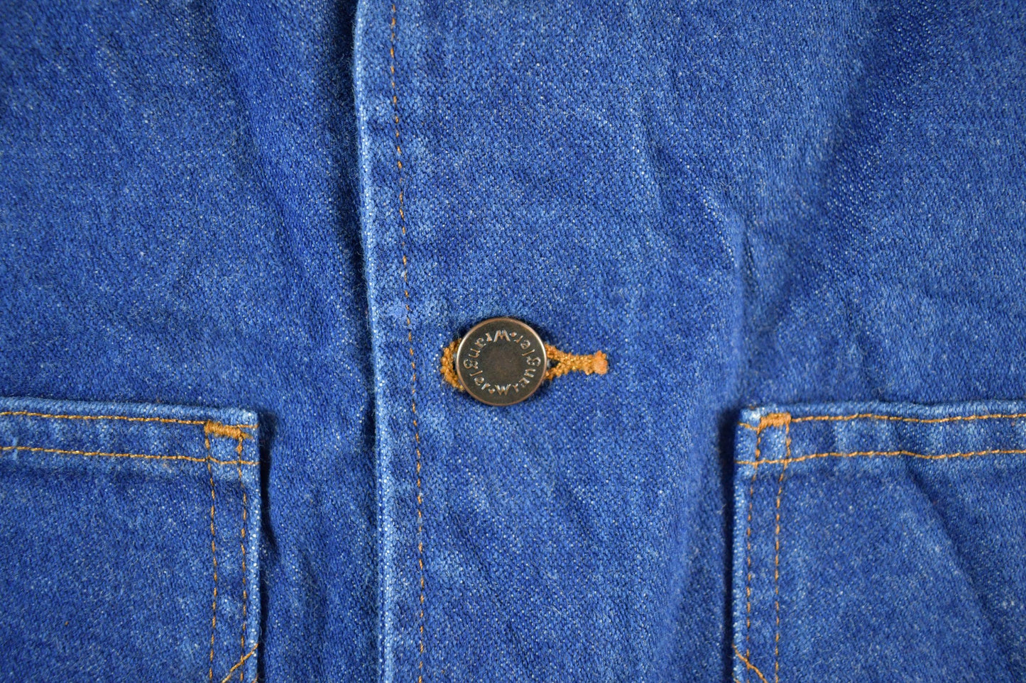 Vintage Wrangler Denim Vest Mens XL - 1990s Western Jean from propervintagecanada
