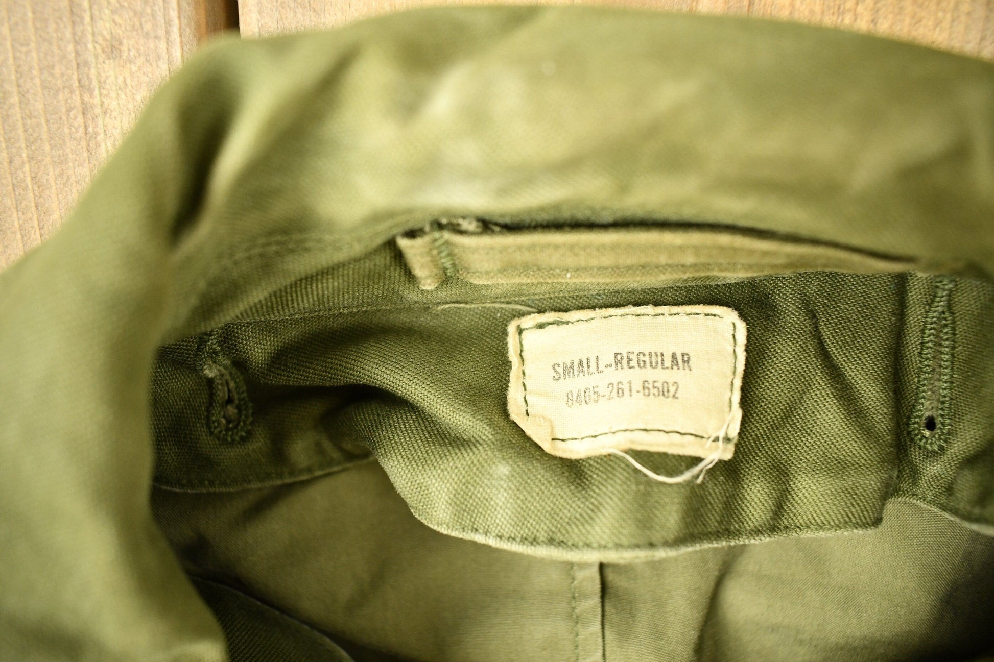 Vintage WW2 Military Button Up Trench Coat from propervintagecanada