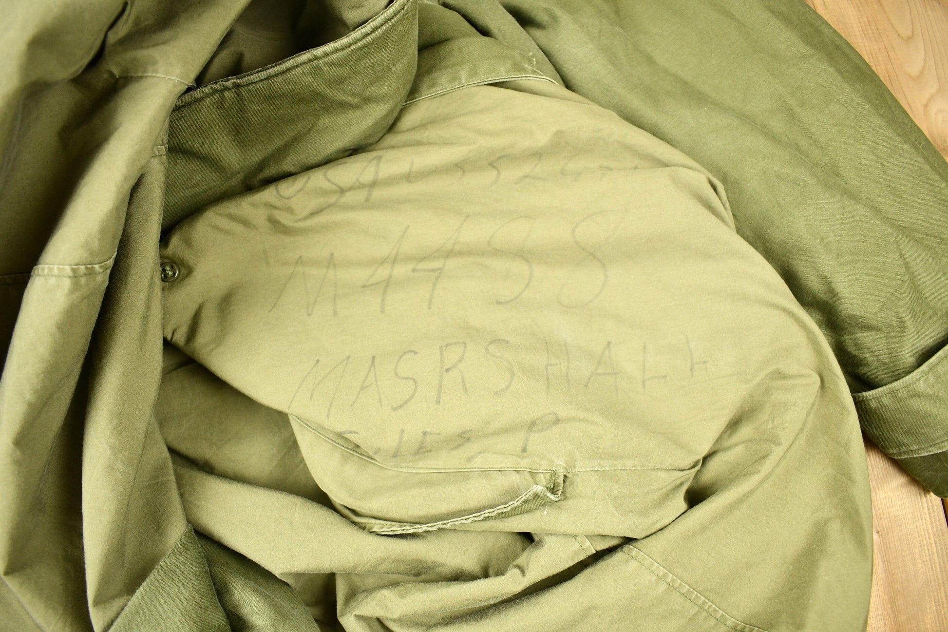 Vintage WW2 Military Button Up Trench Coat from propervintagecanada