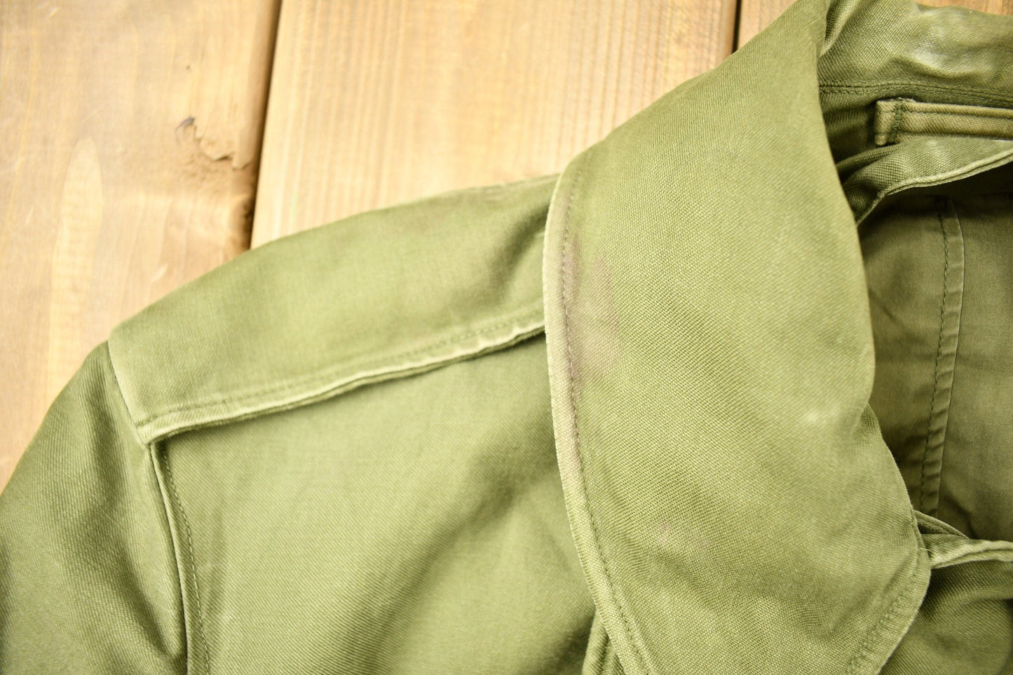 Vintage WW2 Military Button Up Trench Coat from propervintagecanada
