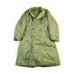 Vintage WW2 Military Button Up Trench Coat Long Medium from propervintagecanada
