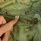 Vintage WW2 Military Button Up Trench Coat Long Medium from propervintagecanada