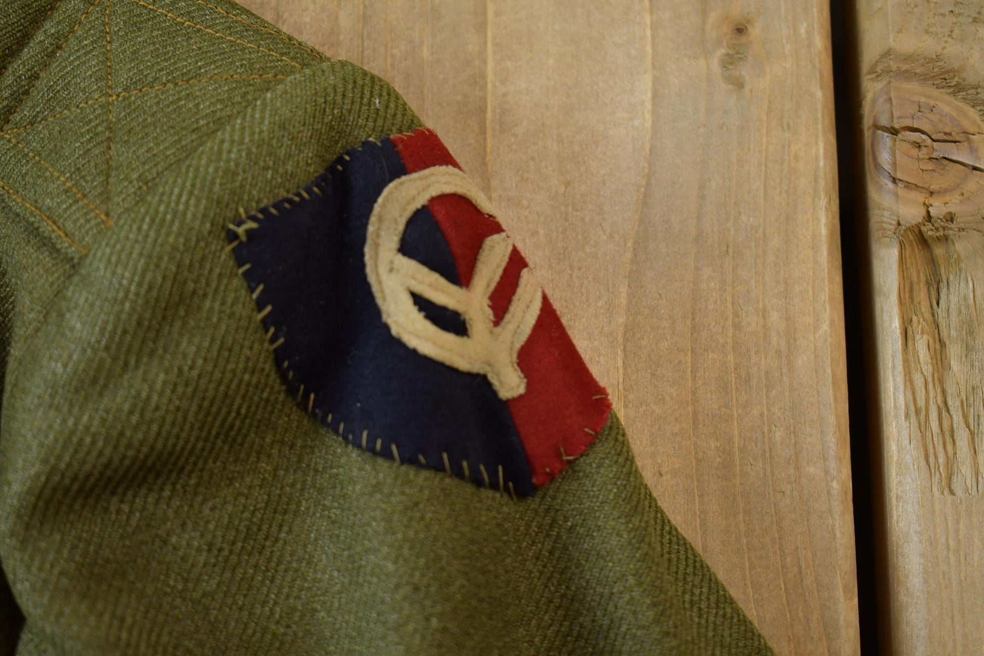 Vintage WWI Military Battledress Button Up Army Jacket from propervintagecanada