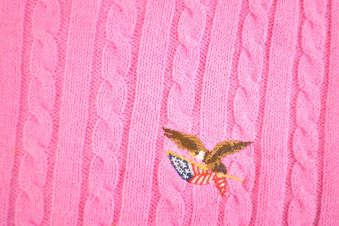 Vintage Y2K American Legend Knit Crewneck Sweater Youth S from propervintagecanada