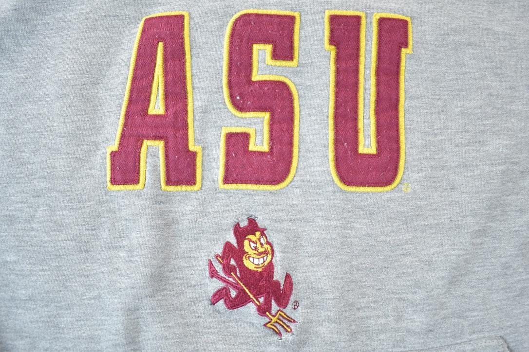 Vintage Y2K ASU University Hoodie Made In USA Men's XL from propervintagecanada