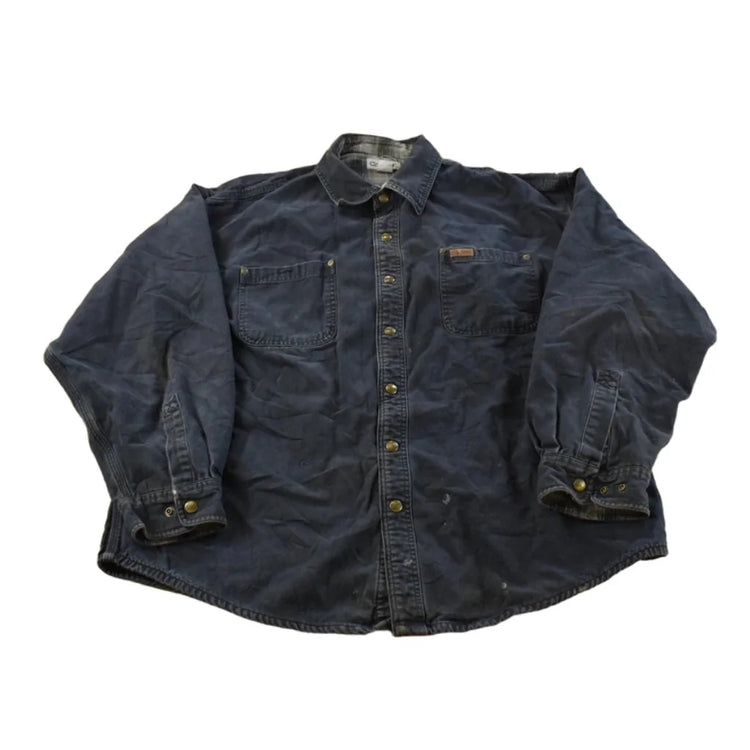 Vintage Y2K Carhartt Flannel Lined Shirt Men's XL from propervintagecanada