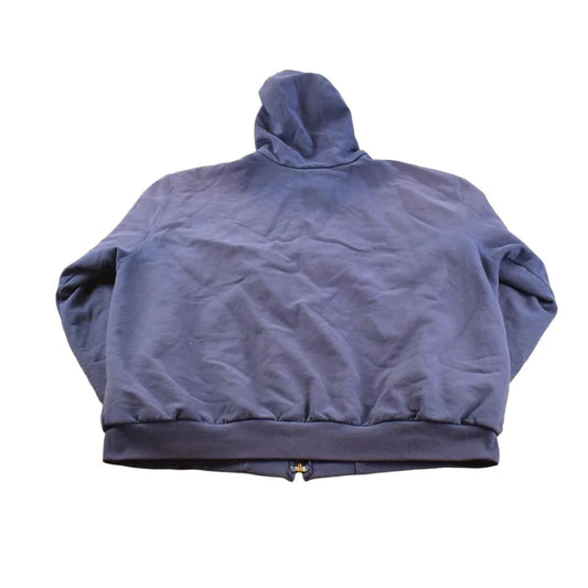 Vintage Y2K Carhartt J149 Faded Full Zip Thermal Lined Hoodie Sweatshirt Men's 2XL / Workwear / Distressed Streetwear / 2000s 00s Outerwear from propervintagecanada