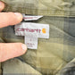 Vintage Y2K Carhartt Plaid Button Up Shirt Mens L from propervintagecanada