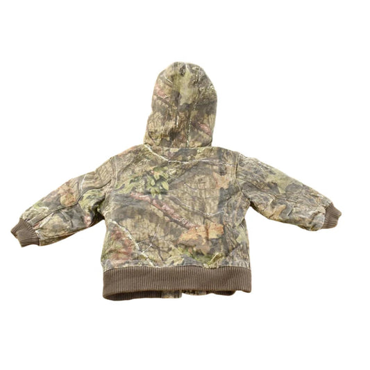 Vintage Y2K Carhartt Realtree Camo Hooded Active Work Jacket Toddler Size 18M / Workwear / 2000s Streetwear / Kids Youth Streetwear from propervintagecanada
