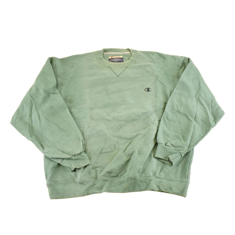 Vintage Y2K Champion Crewneck Sweatshirt Men's L from propervintagecanada