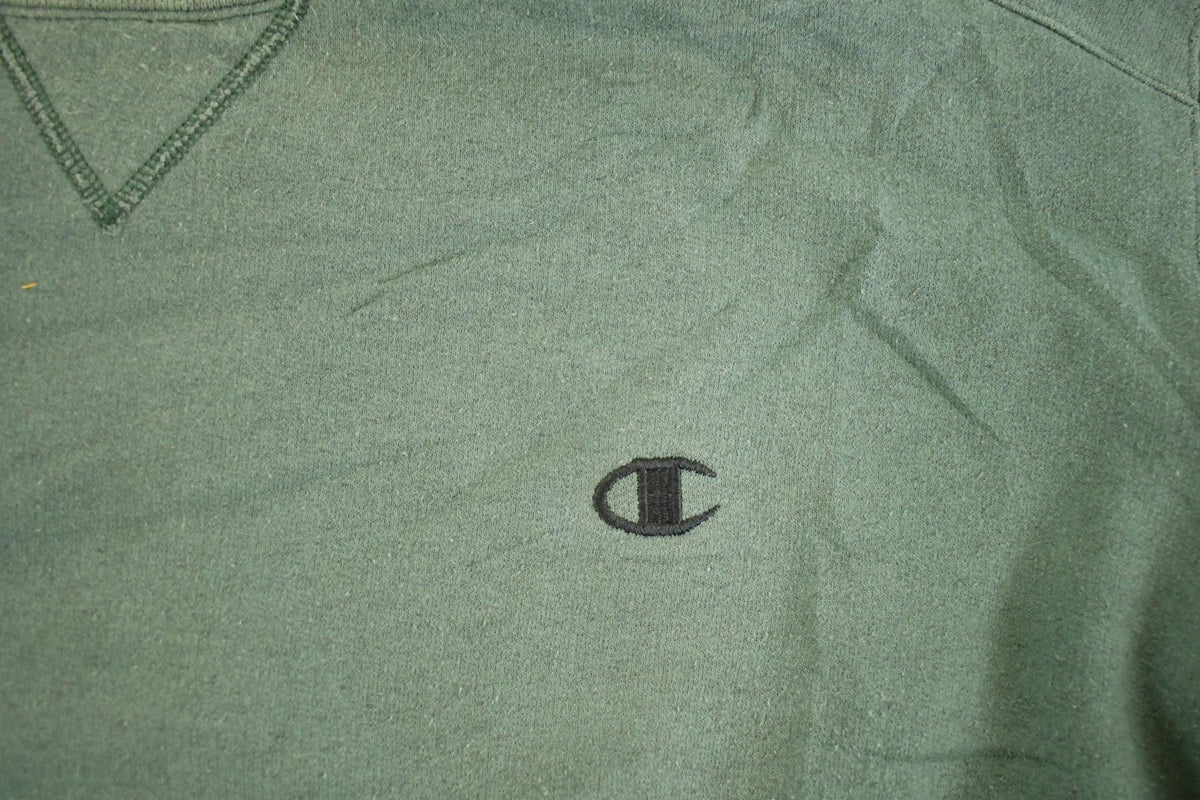 Vintage Y2K Champion Crewneck Sweatshirt Men's L from propervintagecanada