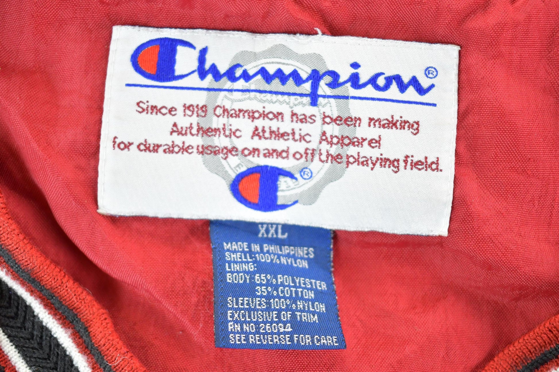 Vintage Y2K Champion Mustangs Windbreaker Crewneck Sweatshirt Mens XXL from propervintagecanada