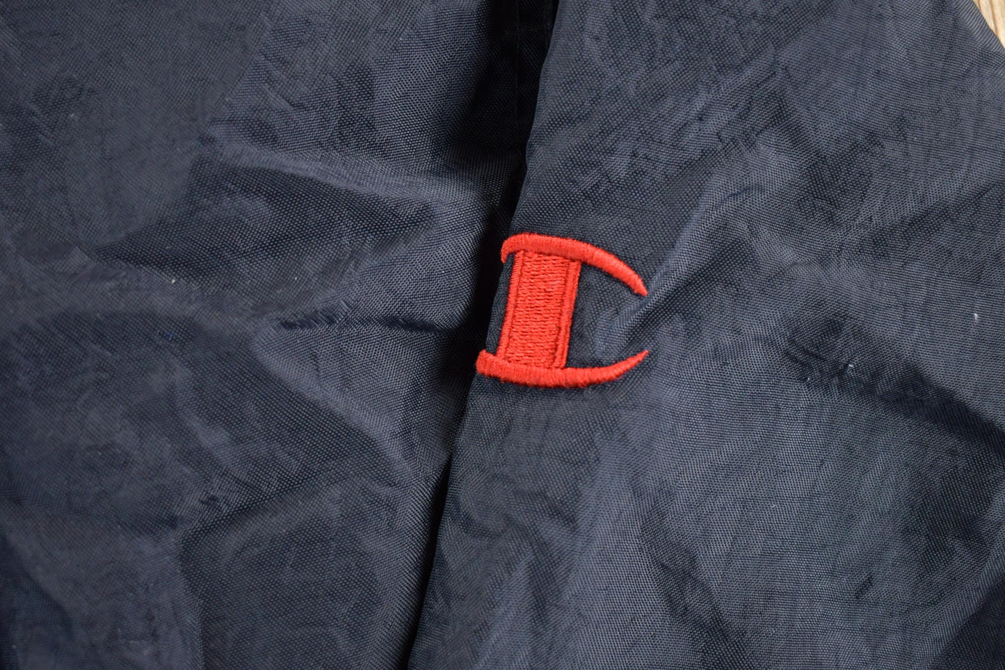 Vintage Y2K Champion Mustangs Windbreaker Crewneck Sweatshirt Mens XXL from propervintagecanada