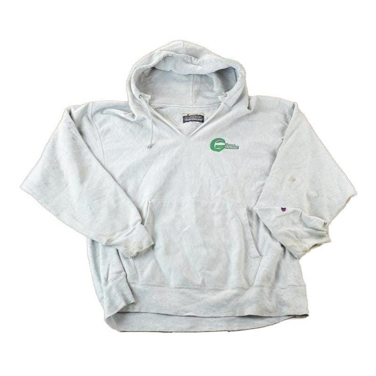 Vintage Y2K Champion Premium Reverse Weave Hoodie Sweatshirt Men's Large from propervintagecanada