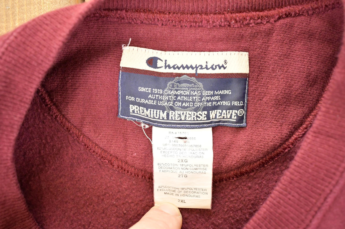 Vintage Y2K Champion Premium Reverse Weave Minnesota Crewneck Sweatshirt Men's XXL from propervintagecanada