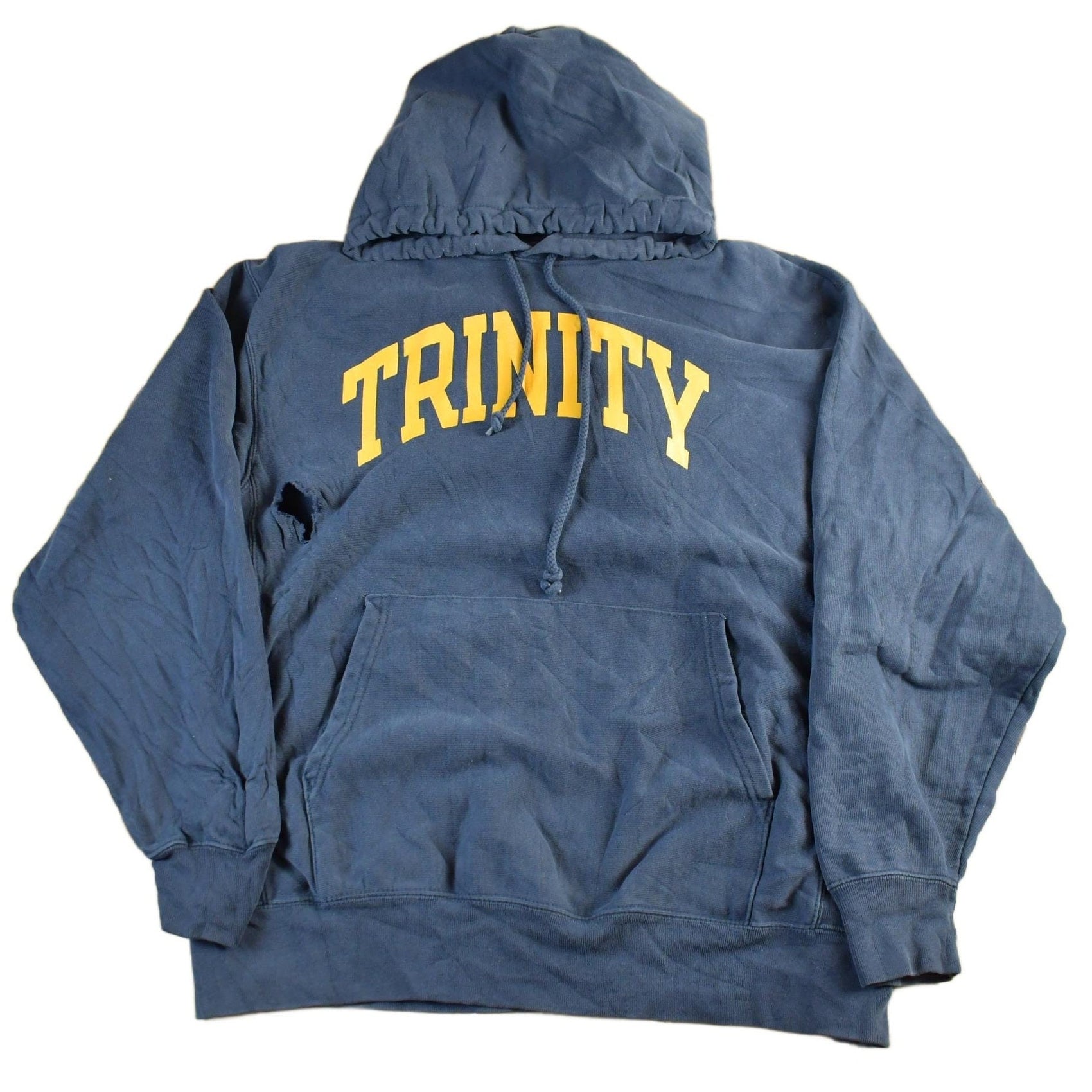 Vintage Y2K Champion Premium Reverse Weave Trinity College Hoodie Mens Large from propervintagecanada