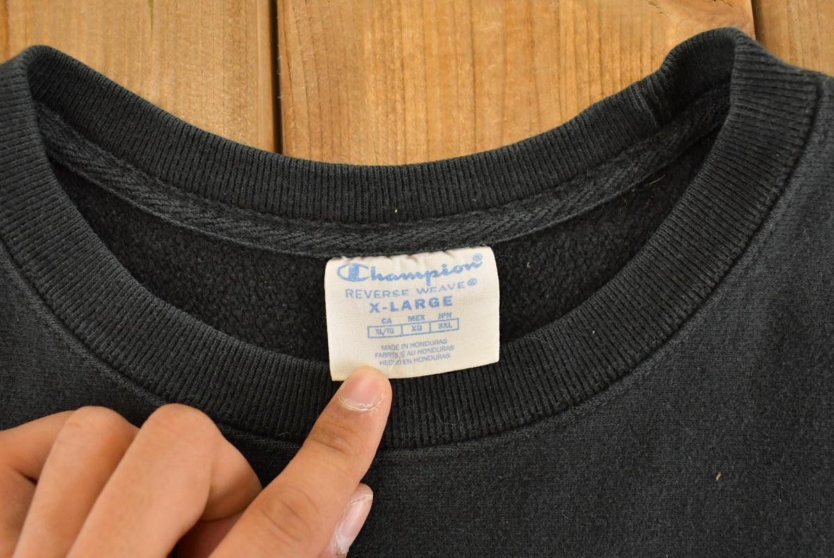 Vintage Y2K Champion Reverse Weave Crewneck Sweatshirt Men's M from propervintagecanada
