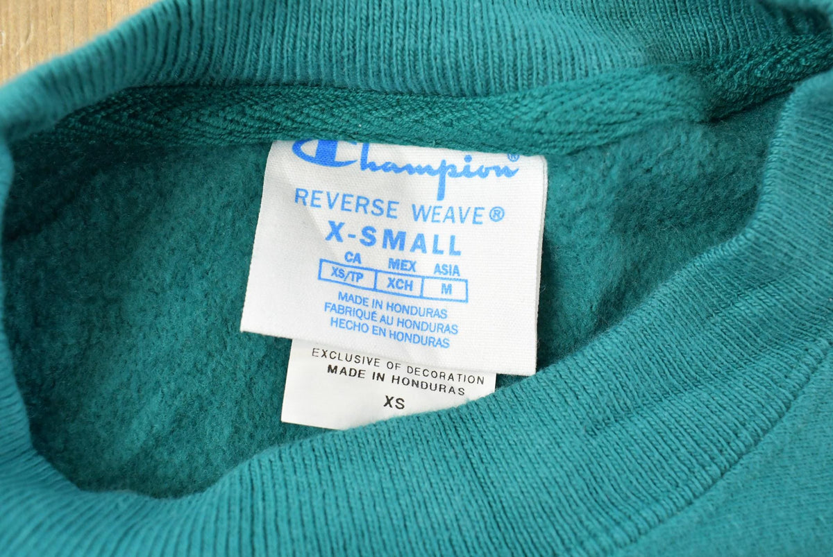 Vintage Y2K Champion Reverse Weave Crewneck Sweatshirt Men's XS from propervintagecanada