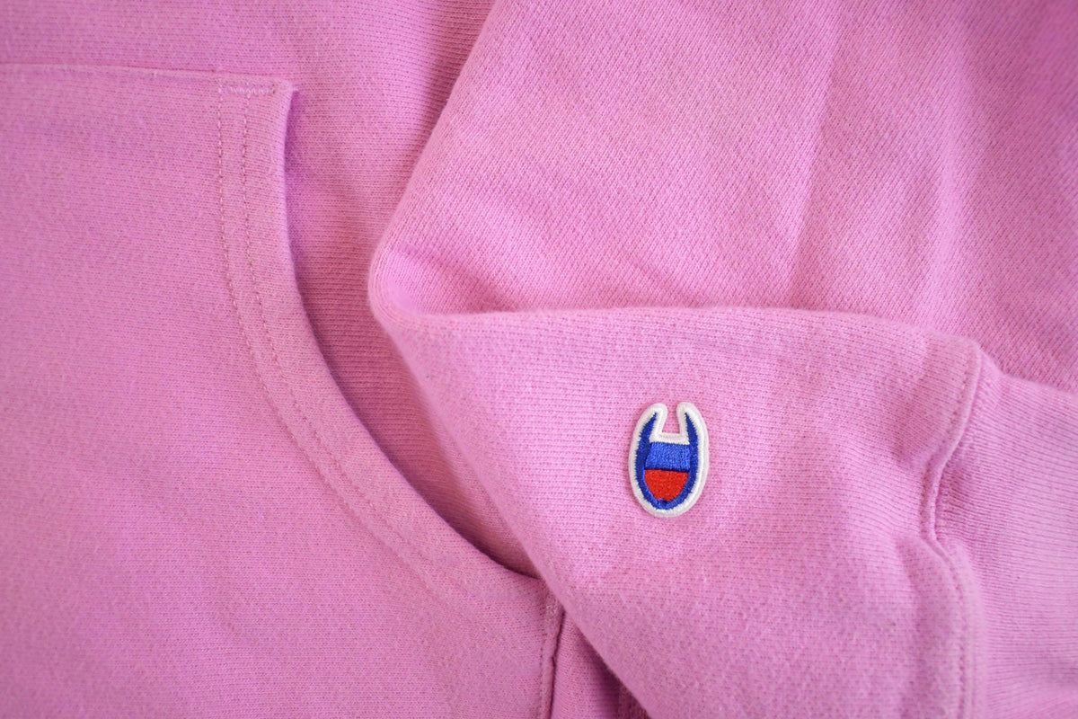 Vintage Y2K Champion Reverse Weave Hoodie Sweatshirt Women's L from propervintagecanada