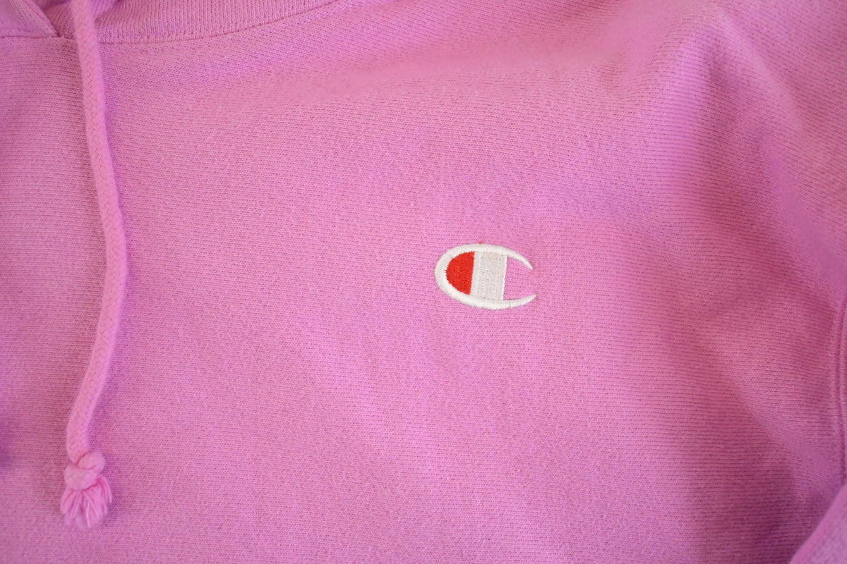 Vintage Y2K Champion Reverse Weave Hoodie Sweatshirt Women's L from propervintagecanada