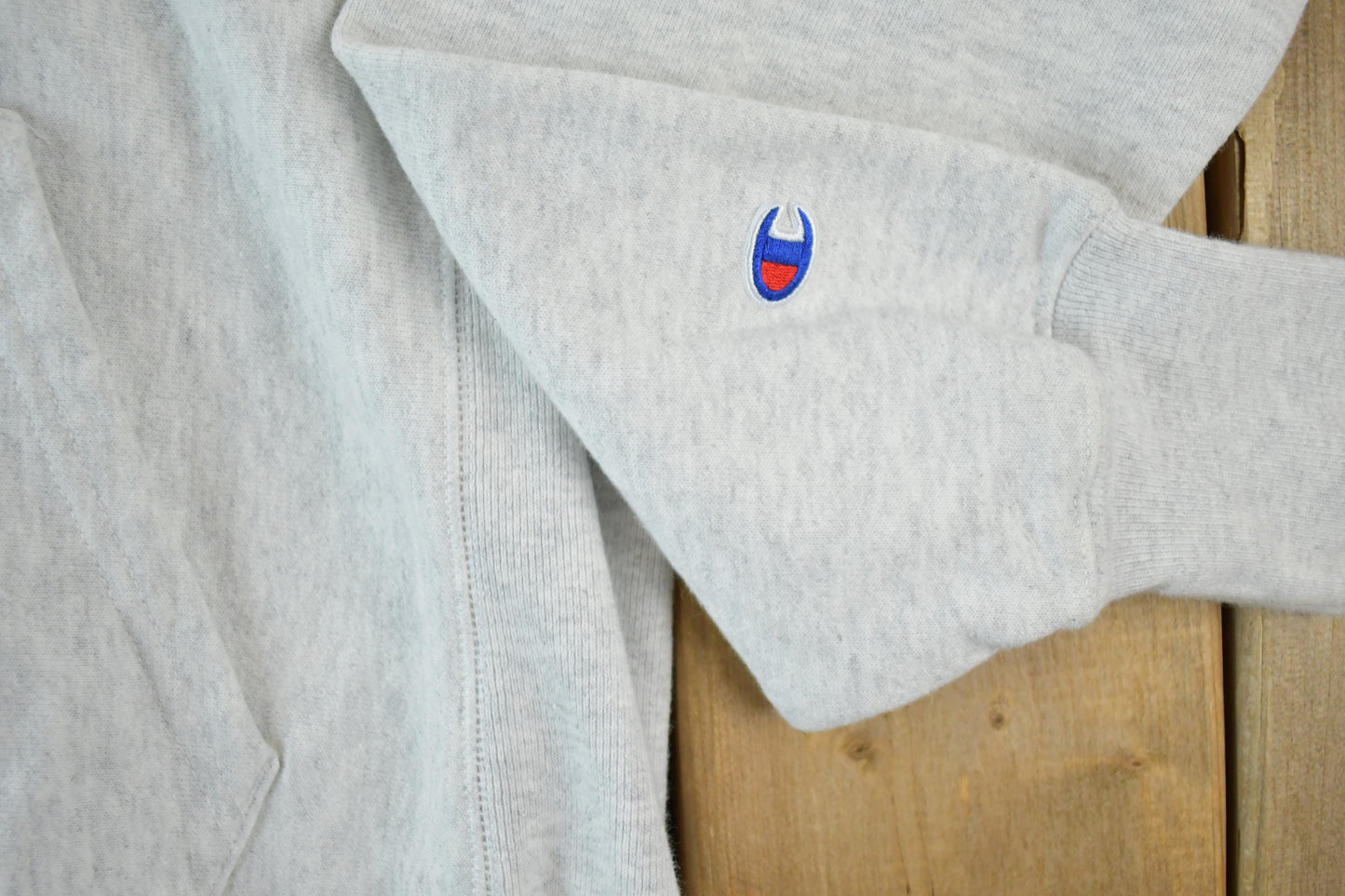 Vintage Y2K Champion Reverse Weave Interlochen Hoodie Sweatshirt Men's Large from propervintagecanada