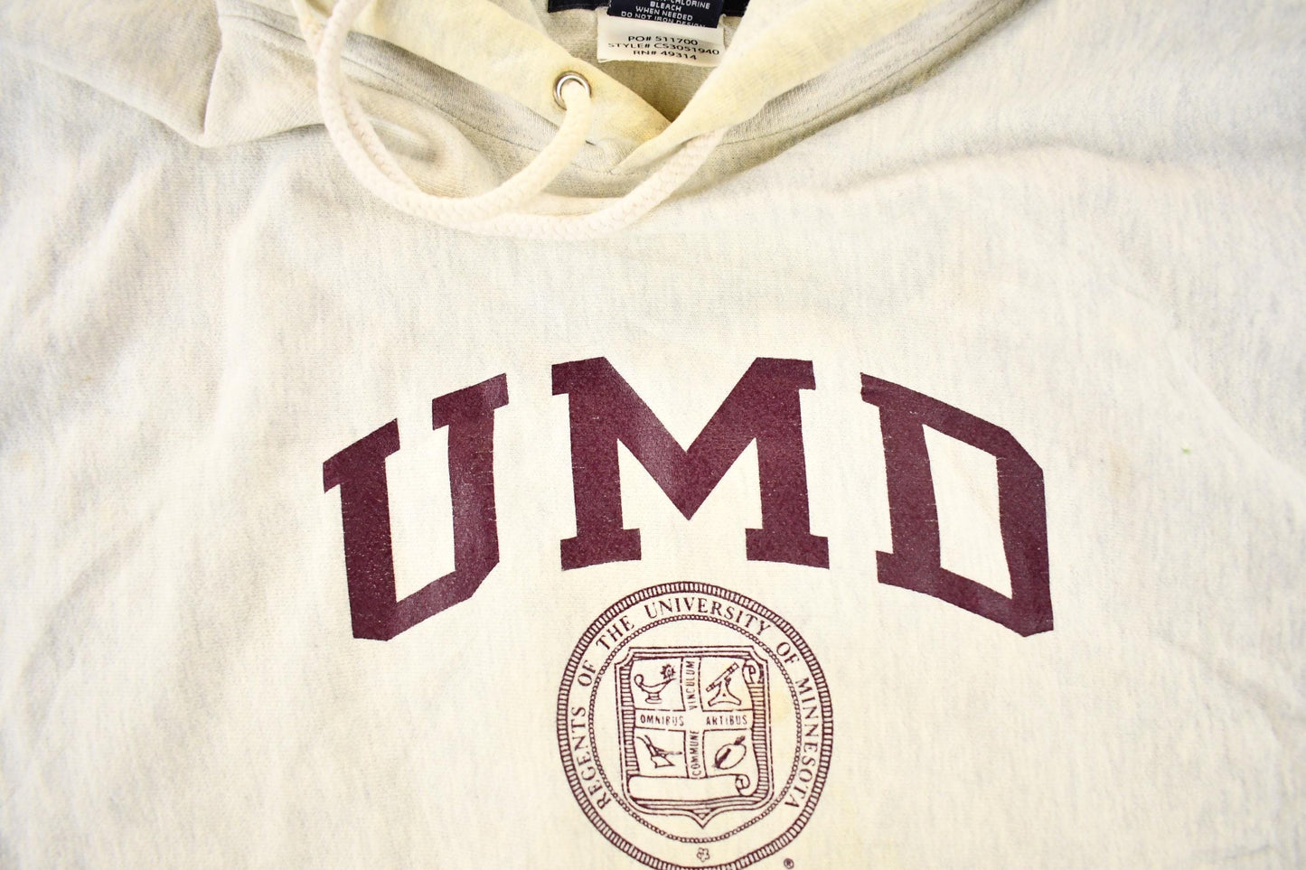 Vintage Y2K Champion Reverse Weave University Of Minnesota Hoodie Sweatshirt Men's XXL from propervintagecanada