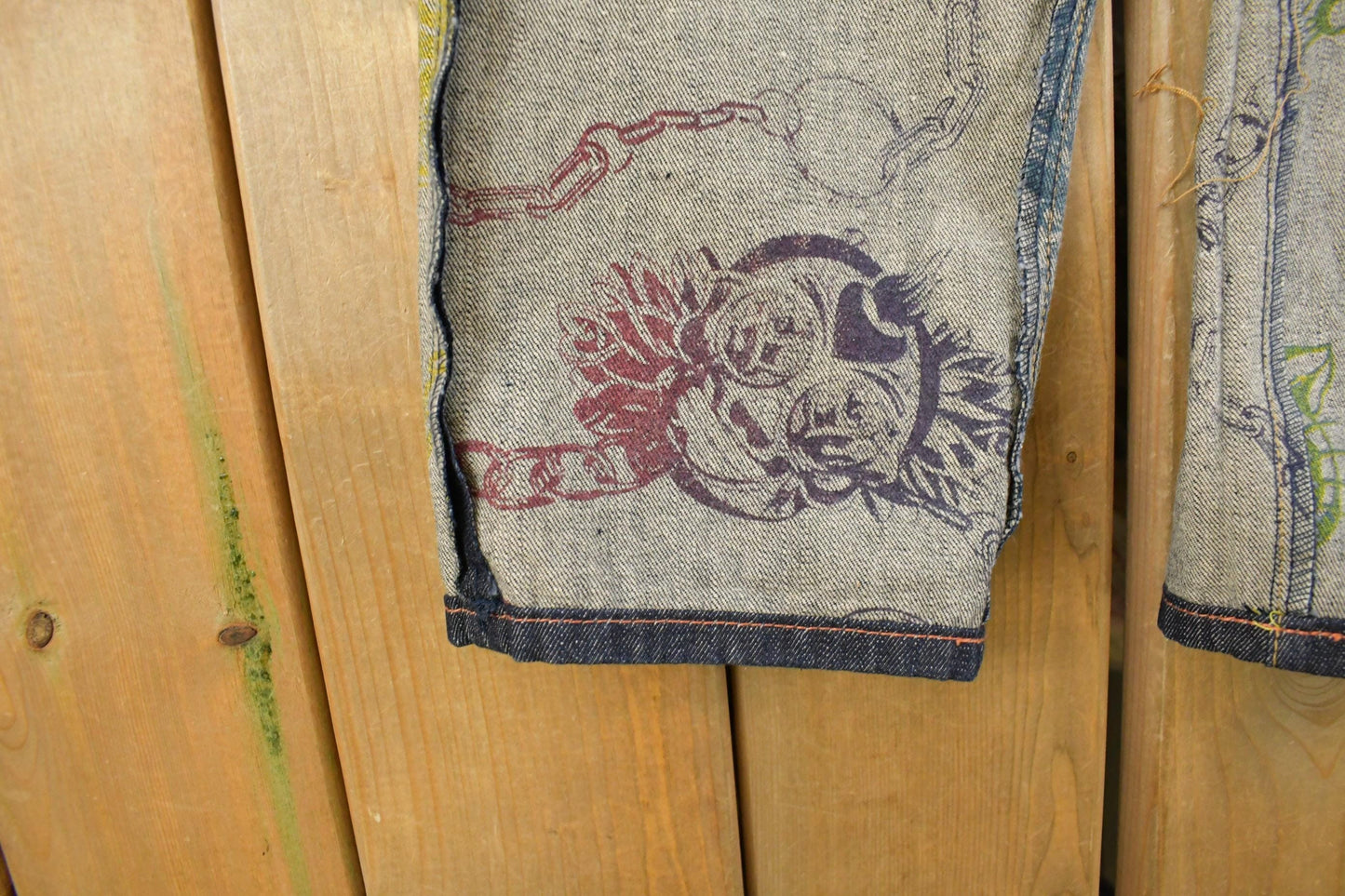 Vintage Y2K Christian Audigier Ed Hardy Denim Jeans Men's 31 x 31 from propervintagecanada