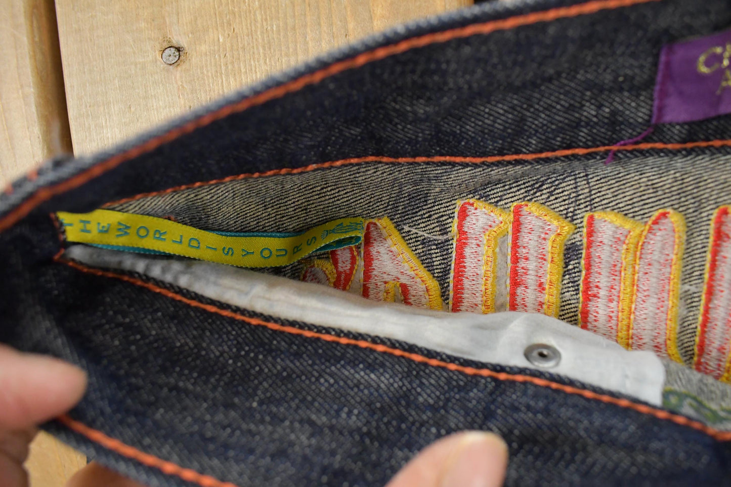 Vintage Y2K Christian Audigier Ed Hardy Denim Jeans Men's 31 x 31 from propervintagecanada