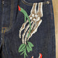 Vintage Y2K Christian Audigier Ed Hardy Denim Jeans Men's 31 x 31 from propervintagecanada