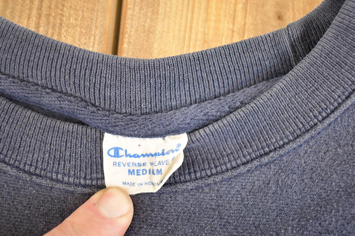Vintage Y2K Coast Guard Champion Reverse Weave Sweatshirt Men's M from propervintagecanada