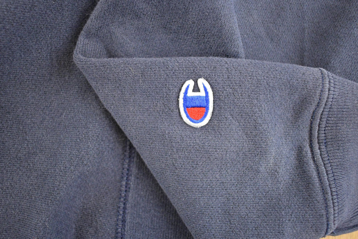 Vintage Y2K Coast Guard Champion Reverse Weave Sweatshirt Men's M from propervintagecanada