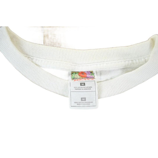 Vintage Y2K Coca Cola Reeds Lake Triathlon Souvenir Single Stitch Graphic Print T-Shirt Made In Men's Medium