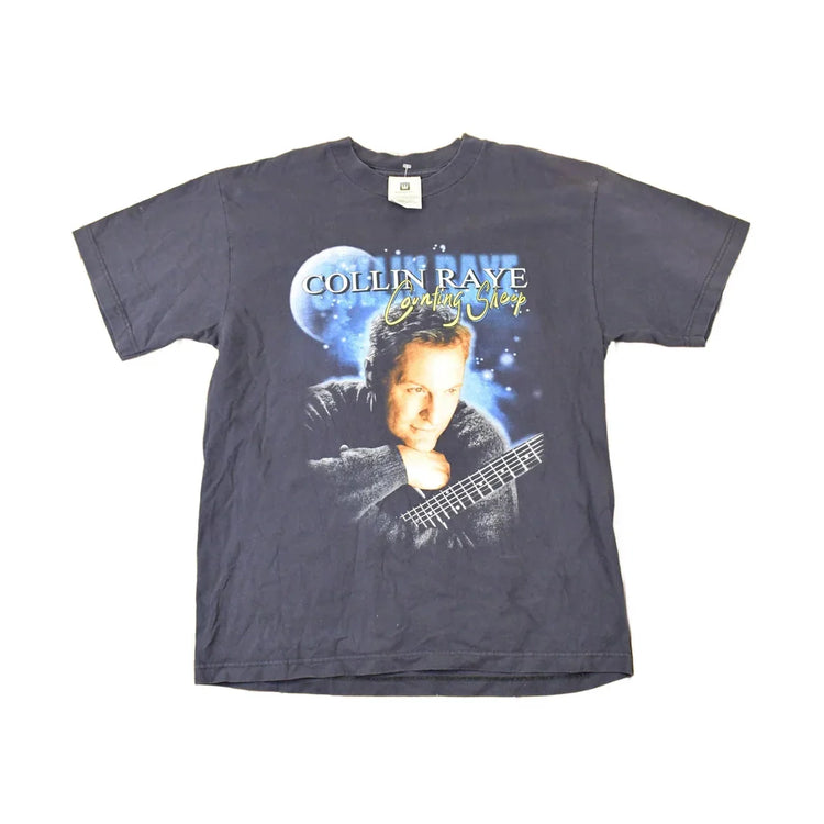 Vintage Y2K Collin Raye Counting Sheep Souvenir Band T-Shirt Men's M from propervintagecanada