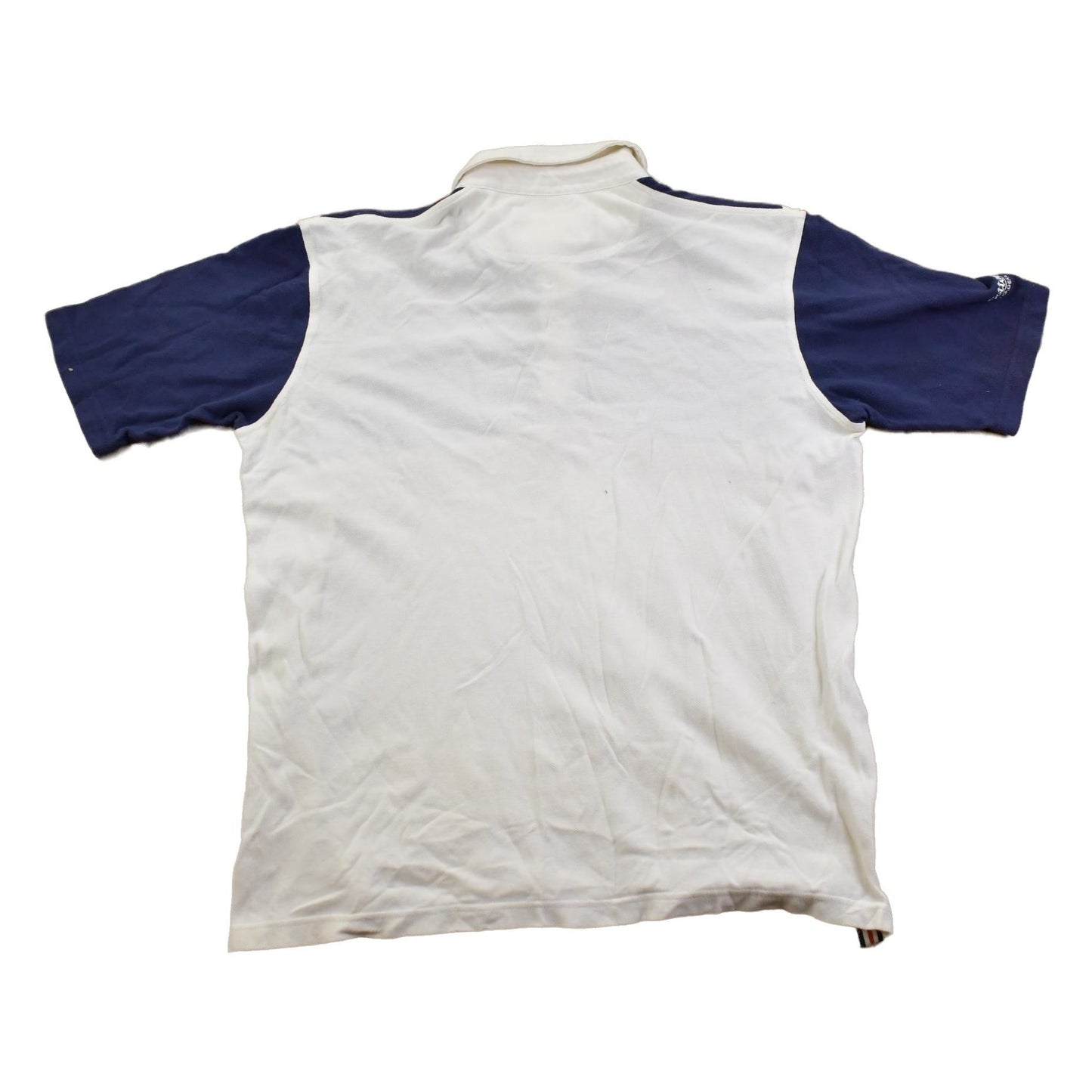 Vintage Y2K Cotton Traders Classics Union Jack Polo Shirt Men's Large from propervintagecanada