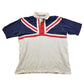 Vintage Y2K Cotton Traders Classics Union Jack Polo Shirt Men's Large from propervintagecanada