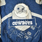 Vintage Y2K Dallas Cowboys NFL Embroidered Bomber Jacket Men's Large from propervintagecanada