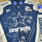 Vintage Y2K Dallas Cowboys NFL Embroidered Bomber Jacket Men's Large from propervintagecanada