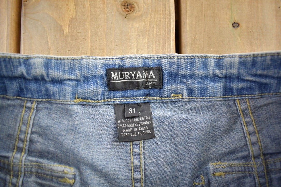 Vintage Y2K Deadstock Flared Muryama Jeans Women's 31 x 32 from propervintagecanada