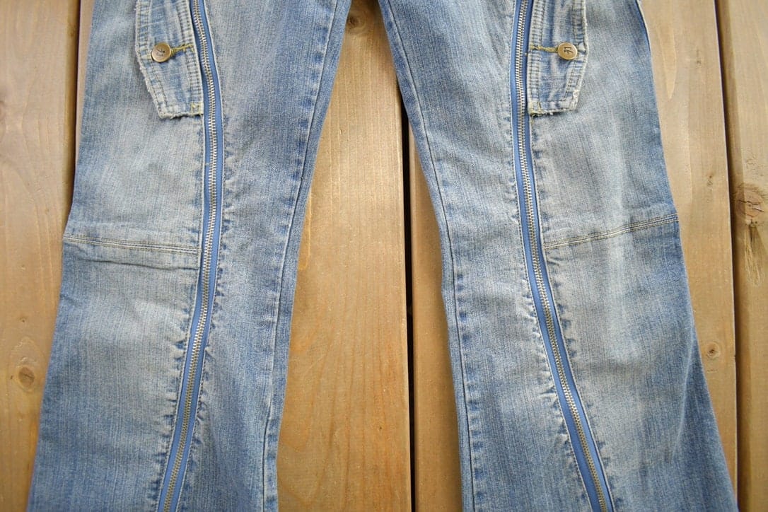 Vintage Y2K Deadstock Flared Muryama Jeans Women's 31 x 32 from propervintagecanada