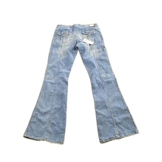 Vintage Y2K Deadstock Flared Muryama Jeans Women's 31 x 32 from propervintagecanada