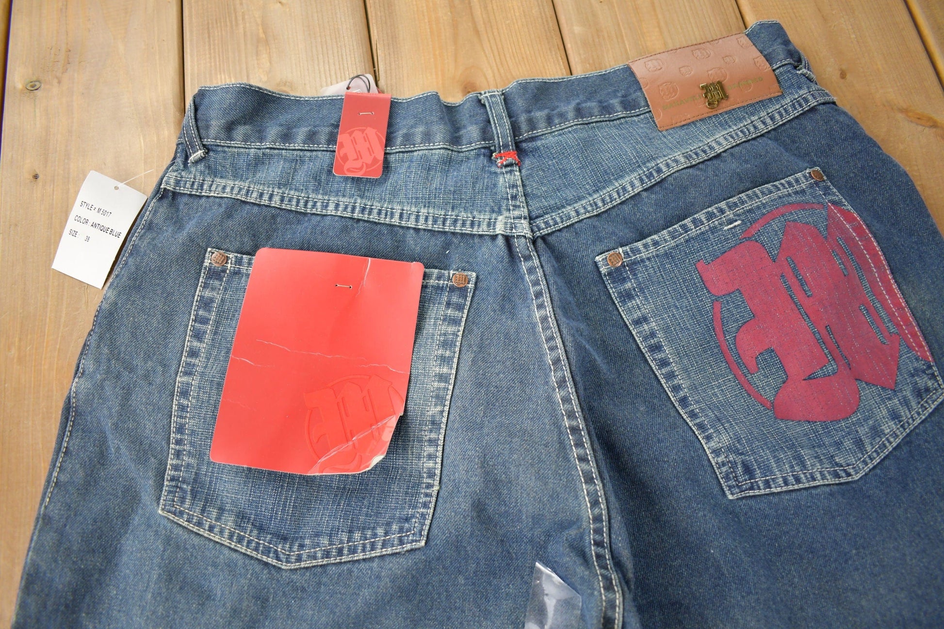 Vintage Y2K Deadstock Makaveli Hip Hop Jeans Men's 38 x 34 NWT from propervintagecanada